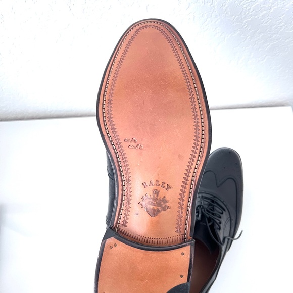 NIB Bally Scribe Un Derby in Black leather - Picture 6 of 6